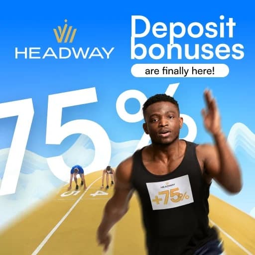 Headway 75% Deposit Bonus